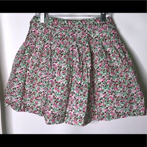 Lilly Pulitzer girls strawberry vine floral skirt